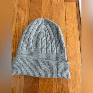H&M Heather Gray Knit Beanie